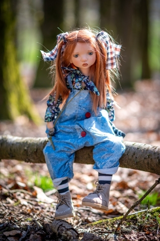 Picture of NEW Coco #1 -BJD 65cm/25.5" - Spring 2025  Zwergnase art Doll Kumst Puppen
