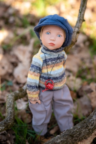 Picture of NEW 2025 - "Milton" Junior Zwergnase Puppen - 45cm/17.75” - IN STOCK