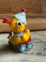 Picture of Ducky Dear -  OOAK Wee Pulltoy - by Jody Battaglia