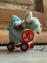 Picture of Princess Pup - OOAK Wee Pulltoy - by Jody Battaglia