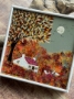 Picture of "Washing Day on the Croft" - 6x6 original art by Nikki Monaghan
