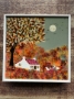 Picture of "Washing Day on the Croft" - 6x6 original art by Nikki Monaghan