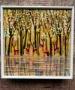 Picture of "Golden Woodland the Herd" - 6x6 original art by Nikki Monaghan