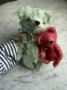 Picture of Minty - 9" ooak art teddy bear by Pussman & Co