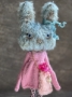 Picture of Bunny Blythe "Pinks" - ooak by Letty Worley wearing Alice's Tears Fashion 