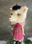 Picture of Blythe Teddy "Colette" - ooak by Letty Worley wearing fashion by The Pumpkinbelle