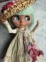 Picture of "Emma the Mori Girl" - Custom Blythe by Jolly Roger Dolls wearing Alice's Tears