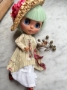 Picture of "Emma the Mori Girl" - Custom Blythe by Jolly Roger Dolls wearing Alice's Tears