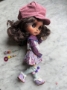 Picture of "Vega" Custom Stock Blythe Doll - by Blue Mountain Blythes wearing WinterFog