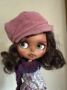 Picture of "Vega" Custom Stock Blythe Doll - by Blue Mountain Blythes wearing WinterFog