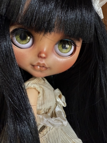 Picture of "Sparrow" Custom Stock Blythe Doll - by Blue Mountain Blythes