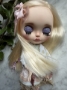Picture of "Elle" - Custom Blythe by Kiss Kiss Dolls wearing The Pumpkinbelle fashion