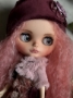 Picture of "Violetta" - Custom Blythe by Kiss Kiss Dolls wearing Winterfog Fashion