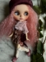 Picture of "Violetta" - Custom Blythe by Kiss Kiss Dolls wearing Winterfog Fashion