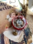 Picture of Frolic - SALE ooak wearable art necklace by Dara DiMagno - TWO SIDED
