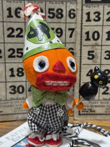 Picture of Peter Pumpkin - ooak by Jody Battaglia 