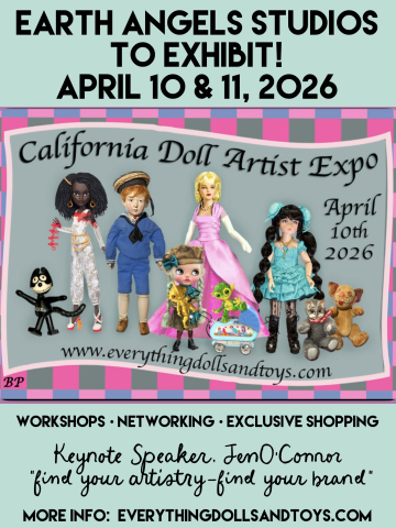 Picture of 4/10 & 4/11, 2026 - CALIFORNIA DOLL ARTISTS EXPO - Earth Angels to Exhibit