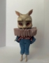 Picture of "The White Rabbit" - Sculpted Petite Blythe Art Doll by DREXLER 