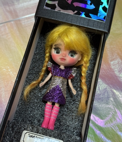 Picture of "Astra" - Custom Authentic Petite Blythe Doll (Takara) by SplatterGirl 