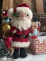Picture of Mr. Jolly & His Snow Pal - ooak Santa Set by Jody Battaglia   