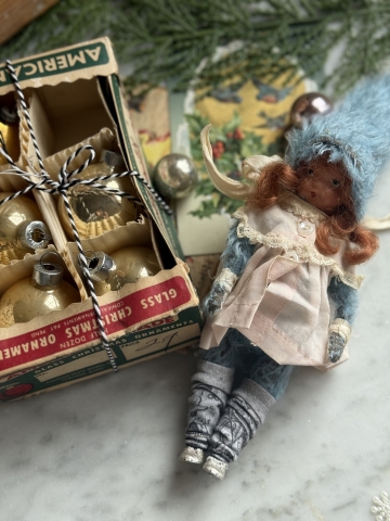 Picture of Pixie Blue -  ooak art ted by Letty Worley