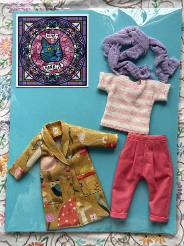 Picture of Special Coat Set for Neo Blythe "Goldenrod Joys" - by M for Monkey -