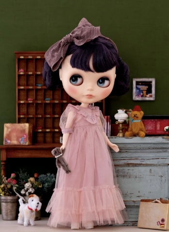 Picture of  "Twilight Bloom & Bunny" Dusty Pink Set - by Hanon 