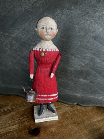 Picture of Polly Put the Kettle On  - SALE OOPS by Debbee Thibault