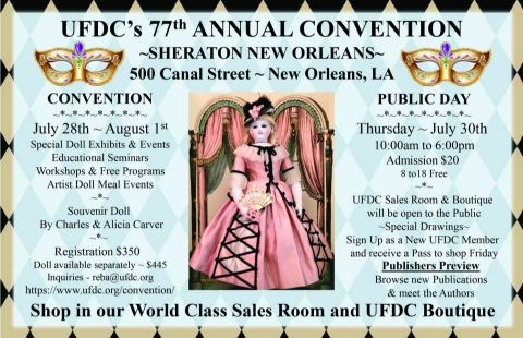Picture of Thurs, 7/30 - UFDC PUBLIC DAY & Blythe Meet Up - Earth Angels to Exhibit