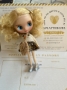 Picture of Tiny Traveller "Allegra" - Custom Authentic Petite Blythe Doll (Takara) by SplatterGirl