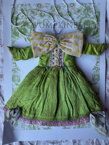 Picture of SPRING PROMISE  - ooak frock by The Pumpkinbelle   