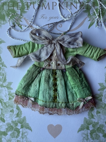 Picture of Pea Pod MIDDIE DRESS - ooak frock by The Pumpkinbelle    