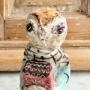 Picture of The Owl - ooak hand built figure by Julie Whitmore