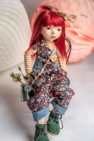 Picture of LAST ONE - NEW - "ZORA" - LE 25 SPRING 2026 SPOONS Collection - 42cm/16.5" BJD by Zwergnase -Exclusive Bonus 