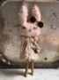 Picture of Bunny Blythe "Vivica" - ooak by Letty Worley wearing Fashion by The Pumpkinbelle