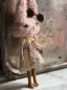 Picture of Bunny Blythe "Vivica" - ooak by Letty Worley wearing Fashion by The Pumpkinbelle