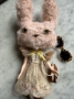 Picture of Bunny Blythe "Vivica" - ooak by Letty Worley wearing Fashion by The Pumpkinbelle