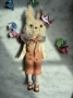 Picture of MIDDIE Bunny Blythe "Kip" - wearing Pumpkinbelle ooak by Letty Worley 