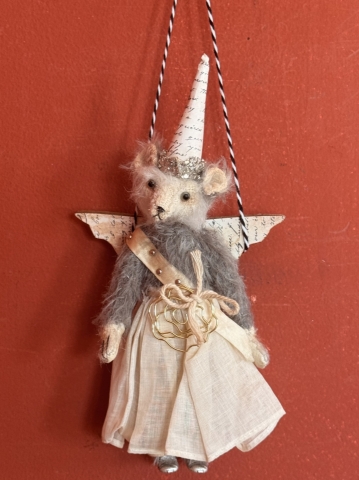 Picture of "On a Wing & a Prayer" - ooak art teddy by Letty Worley