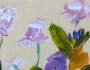 Picture of Wildflowers on Pale – 5x5 - by Angela Moulton - SALE