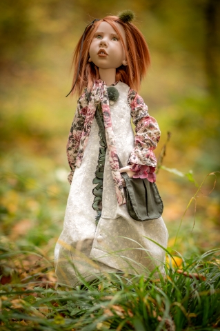 Picture of IN STOCK - 2026  - "ADELE" - LE 25  - 65cm/25.6" Zwergnase Puppen Art Doll 
