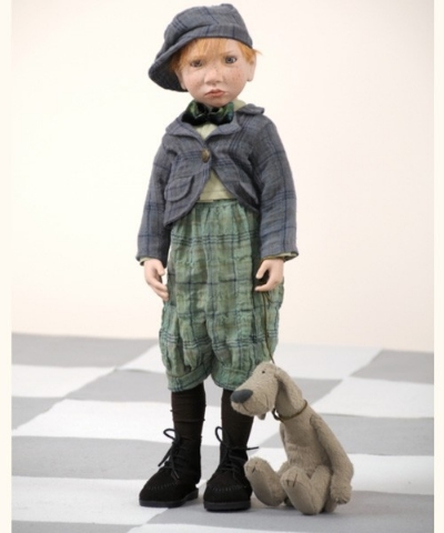 Wotan & His Dog – 62cm -24.5” 