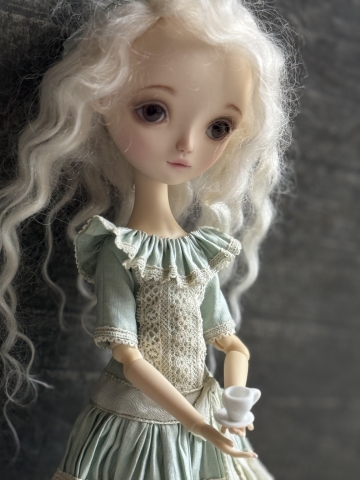 Picture of OOAK  Ana Salvador BJD Doll Resin "LISA" as Alice in Wonderland by DragonflyWorks