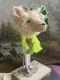 Picture of Teddy Blythe "Celeste Celadon" - ooak by Letty Worley wearing Annie Dollz & More Fashion