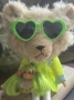 Picture of Teddy Blythe "Celeste Celadon" - ooak by Letty Worley wearing Annie Dollz & More Fashion