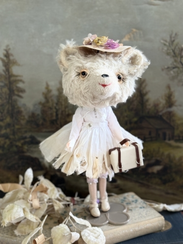 Picture of Teddy Blythe "Zane Cloudly" - ooak by Letty Worley wearing Honey Dolls Custom and more...