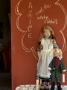 Picture of IN STOCK - OOAK Exclusive Set Alice in Wonderland & White Rabbit– 90cm -35”&  63cm -25" - Zwergnase Kunst Puppen