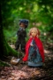 Picture of IN STOCK - EXCLUSIVE NEW - "Storyland's Red Riding Hood & The Not So Bad Wolf" - LE 4 Sets SPOONS Collection - TWO DOLLS 42cm/16.5" BJD by Zwergnase - Bonus