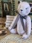 Picture of Pascal and Pillow  by Widdershin - 5" ooak art teddy  