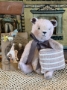 Picture of Pascal and Pillow  by Widdershin - 5" ooak art teddy  